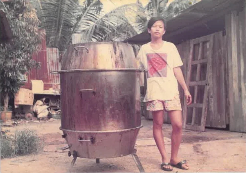 Hup Cheong founder and roasting heritage